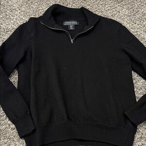 Christian Lacroix Classic Black Zip-Up Sweater